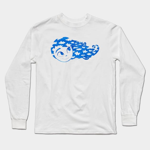 Head in the Clouds Long Sleeve T-Shirt by conshnobre